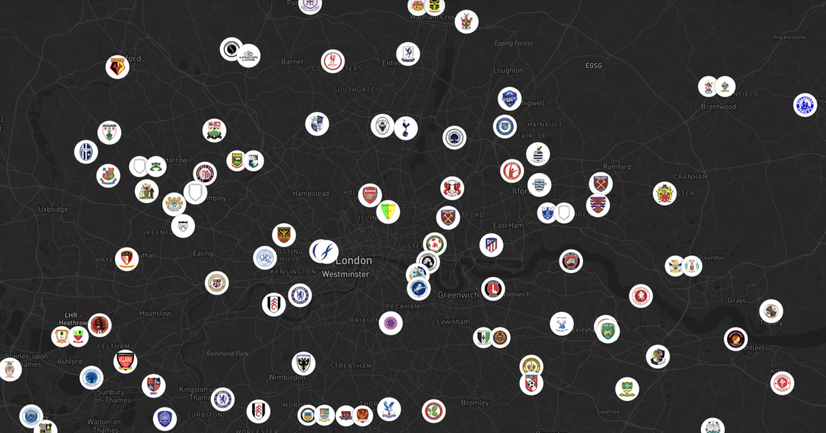 Stadiu — Every stadium in world football on one interactive map logo